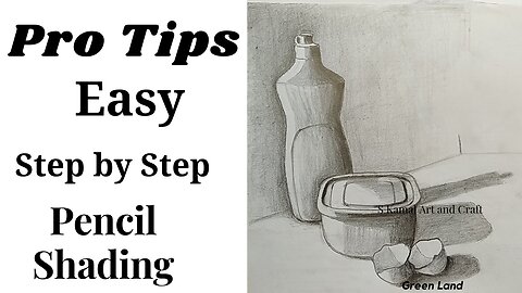 "Realistic Still Life Pencil Shading | Easy Pencil Drawing Tutorial || Pro Tips || Step by step