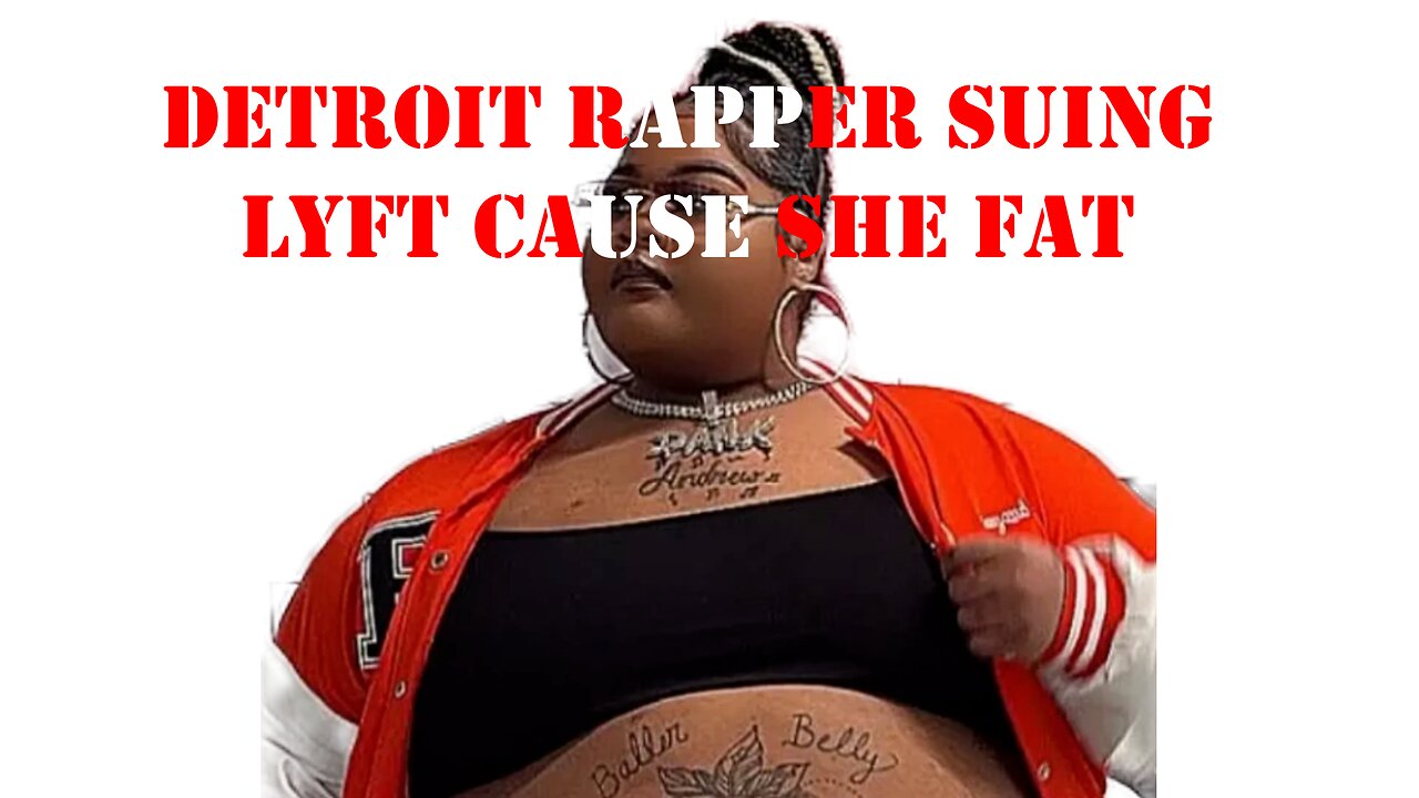 DANK DEMOSS Detroit RAPPER Suing LYFT For Being FAT AS HELL!