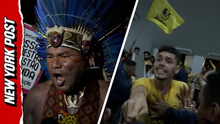 Indigenous protesters storm climate conference COP30 in Brazil to demand forest protection