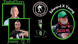 1-01-26 New Year Tinfoil Tea Time with Edward X Young, Jen, and Mike aka Corey Haim , wink wink