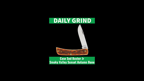 Case Sod Buster Jr Smoky Valley Sunset Autumn Bone