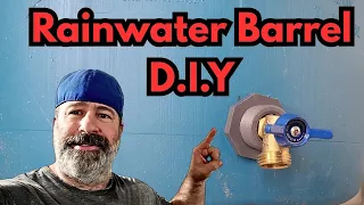 D.I.Y Rain Water Barrel