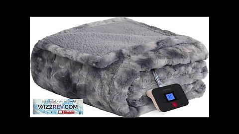 Westinghouse Electric Blanket Twin Faux Fur Heated Blanket with 10 Heating Levels Review