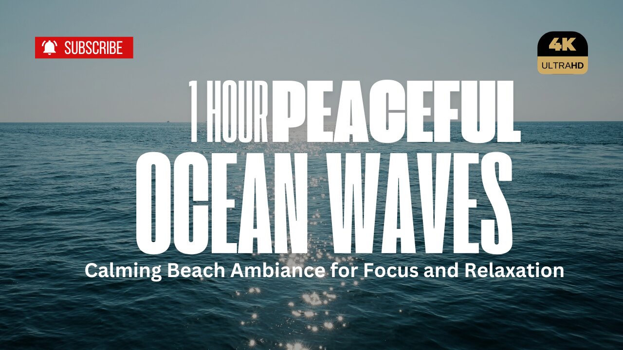 Crashing Ocean Waves for Deep Sleep and Relaxation