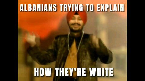 Albanian is not white.