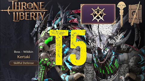 Clearing T5 Island of Terror as Wand + Staff DPS - Throne and Liberty