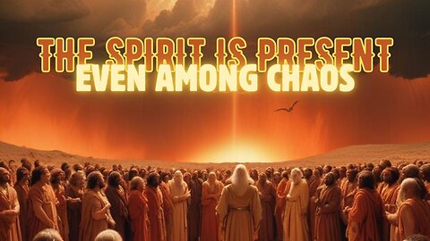 The Spirit Is Present Even Among Chaos #god #godiseternal #godscreation #jesuschrist #godstime