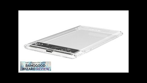 MAIWO K2510TF Transparent HDD Case 2.5inch SATA to USB Type-C 5Gbps 6TB Review