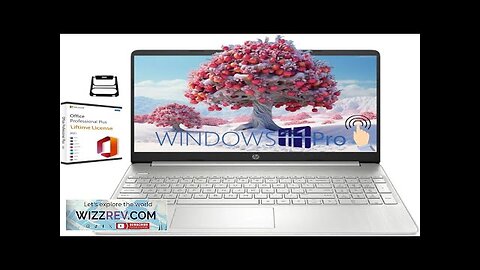 Traditional Laptop Computer 15.6“ Business&Student Laptop with TouchscreenLifetime Office Review