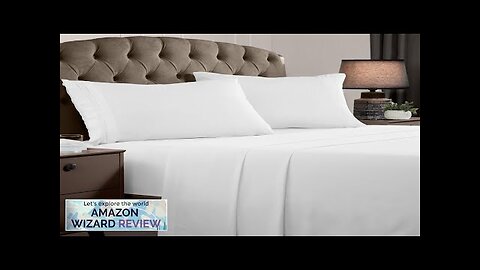 Mellanni Queen Sheet Set 4 PC Iconic Collection Bedding Sheets Review