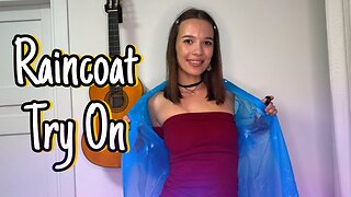 Raincoat Try On Haul with Sally