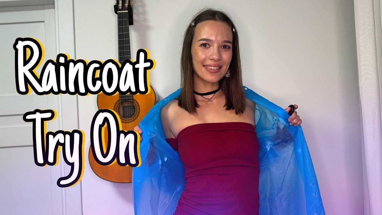 Raincoat Try On Haul with Sally