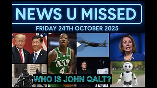 NEWS U MISSED WITH PAUL BROOKER FRIDAY 24TH OCTOBER 2025. WHO IS JOHN QALT?