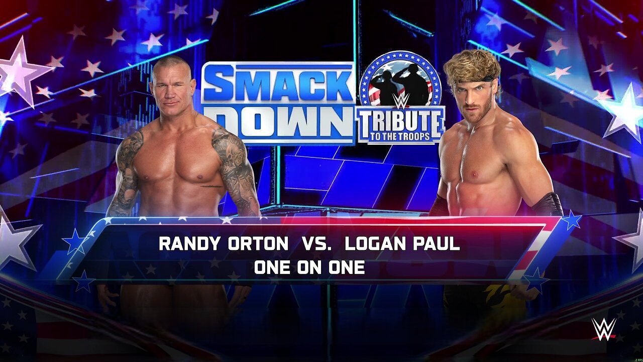 WWE 2k25 Randy Orton vs Logan Paul