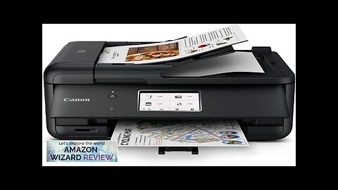 Canon PIXMA TR8620a All-in-One Printer Home Office|Copier|Scanner|Fax|Auto Document Feeder Review