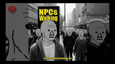 NPC’s Walking — Lyrics, Music & Vocals Senator Papahatziharalambrous | Takin Thepiss ©
