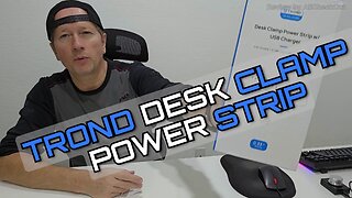 TROND Desk Clamp Power Strip Review: USB C PD 20W, 4 AC Outlets, 4 USB Ports, Surge Protector