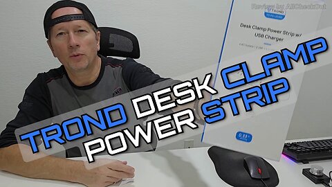 TROND Desk Clamp Power Strip Review: USB C PD 20W, 4 AC Outlets, 4 USB Ports, Surge Protector