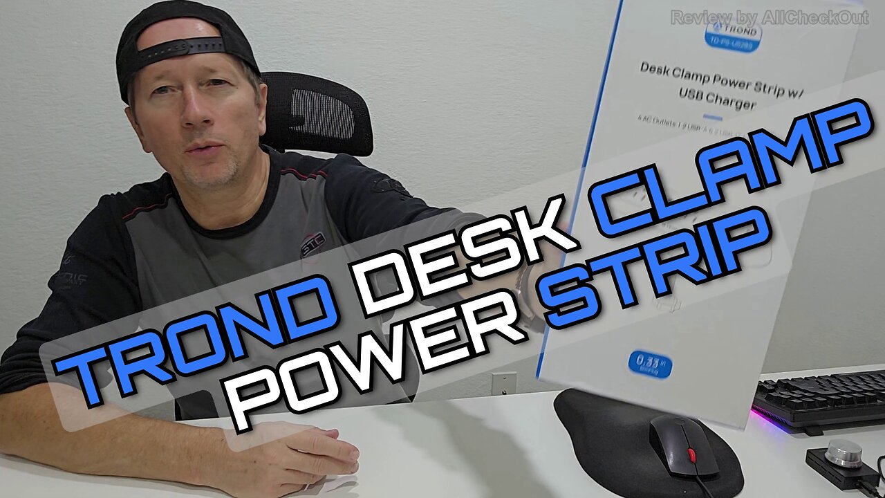 TROND Desk Clamp Power Strip Review: USB C PD 20W, 4 AC Outlets, 4 USB Ports, Surge Protector