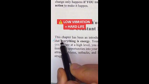 Everything is energy!