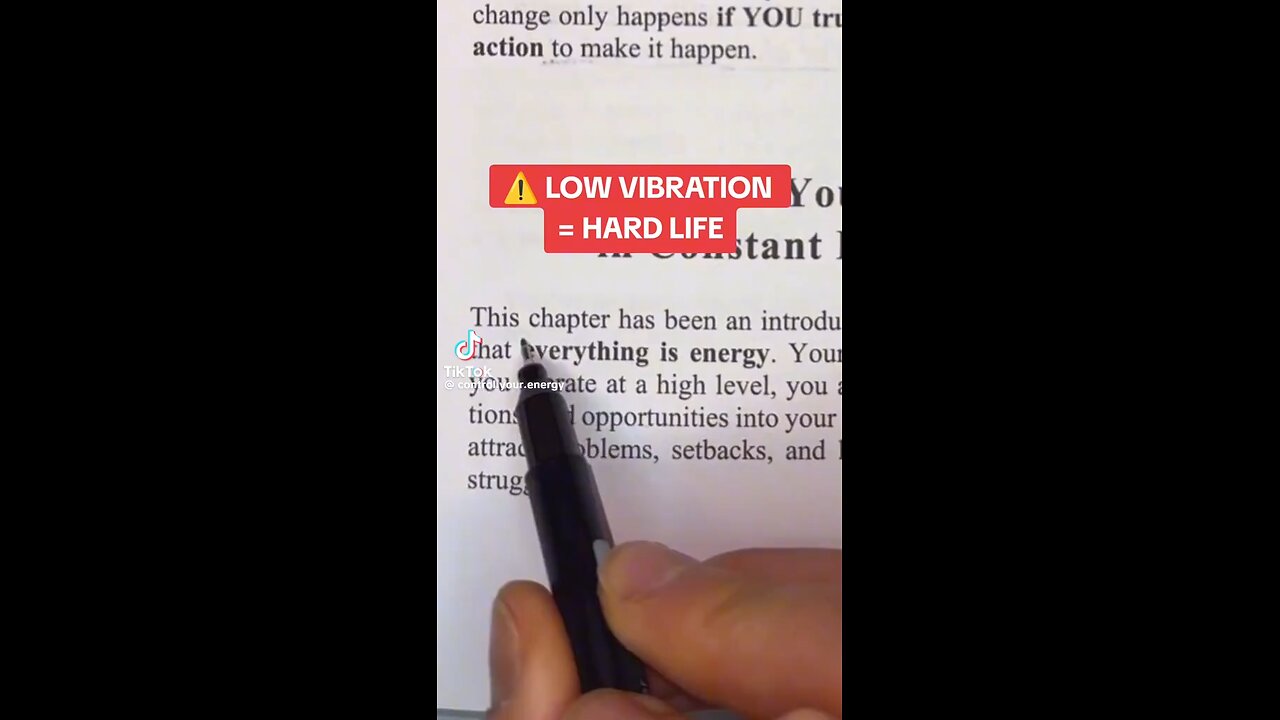 Everything is energy!