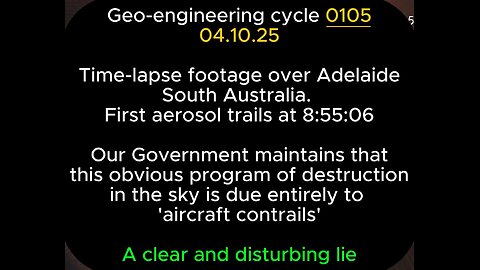 0105 : Geo-Engineering over Adelaide : 04.10.25
