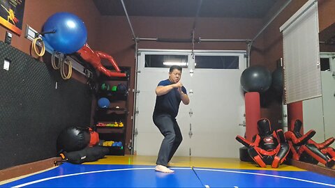 WTD Oblique Kick to Crescent Kick sequential