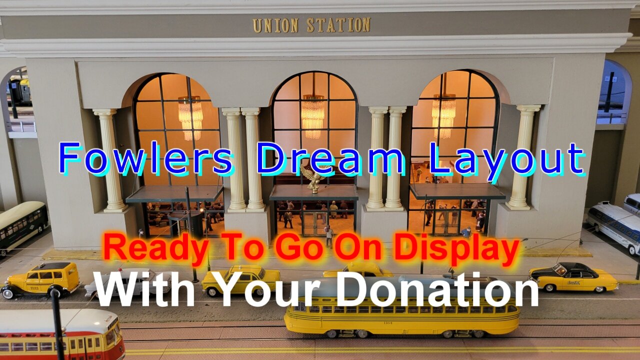 Thomas C Fowlers Dream Layout - Terminal D - Bushnell Station