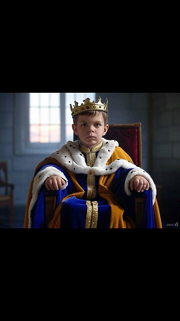 The 10 year old king who declared war on adults.