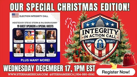 Stern American's MASSIVE Election Integrity Call