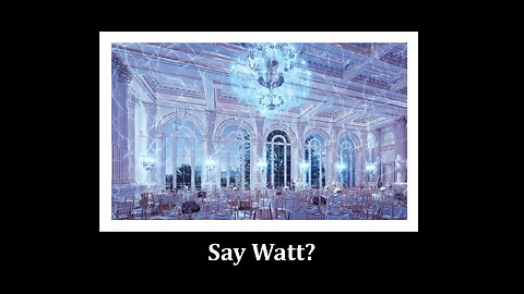 Watt's Up Under the East Wing?