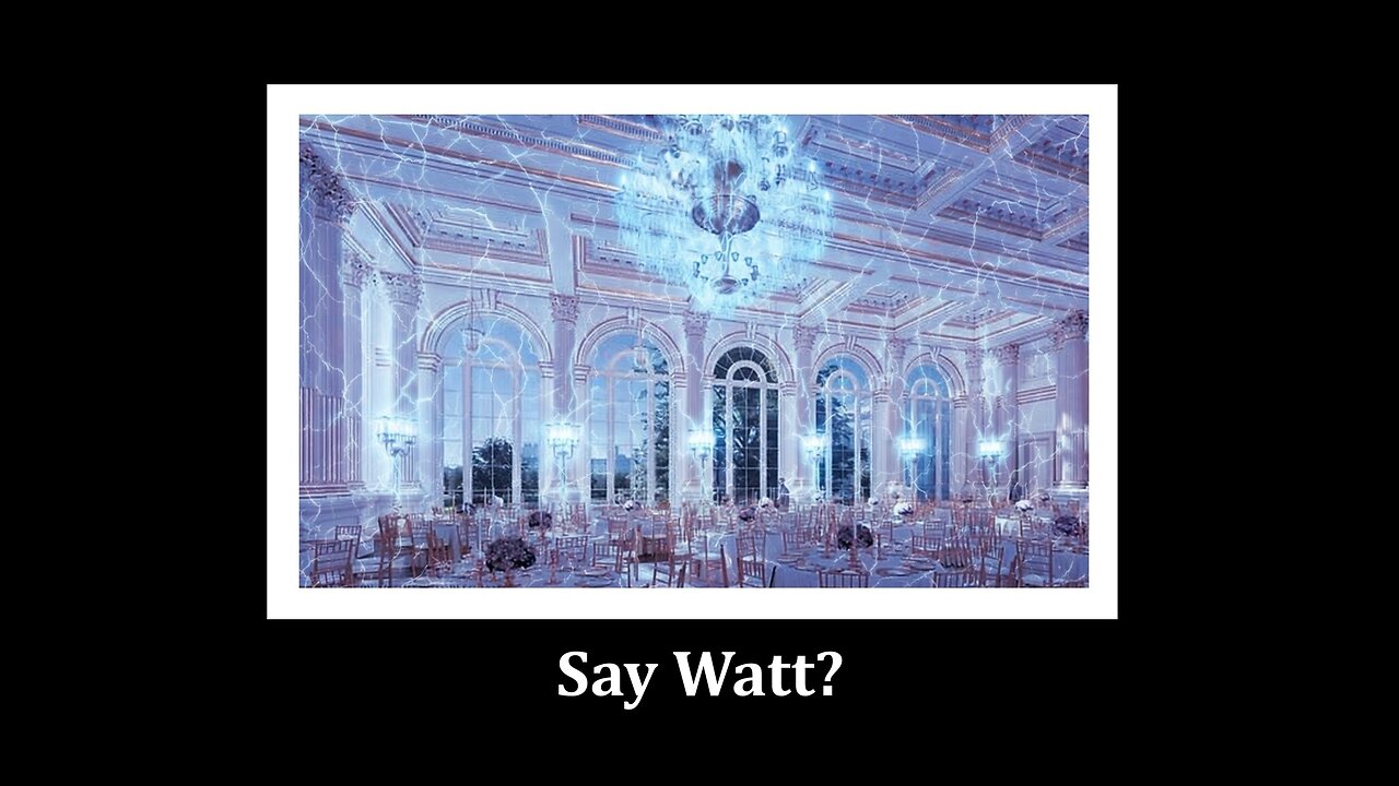 Watt's Up Under the East Wing?