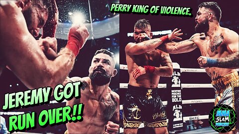 Mike Perry RUNS OVER Jeremy Stephens BKFC | Too BIG too STRONG