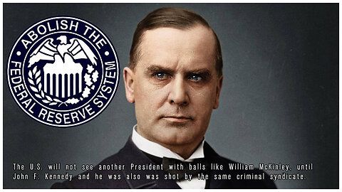 President McKinley Signs the Gold Standard Act, Murdered 541 Days Later
