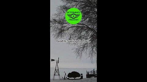 God Is Saying Yo You...