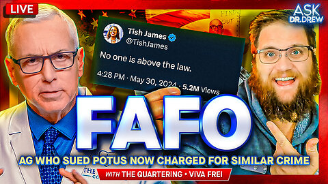 Letitia James Just Found Out "No One Is Above The Law" In Spectacular Display Of FAFO w/ Viva Frei – Ask Dr. Drew