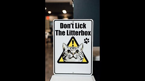 Don't Lick The Litterbox