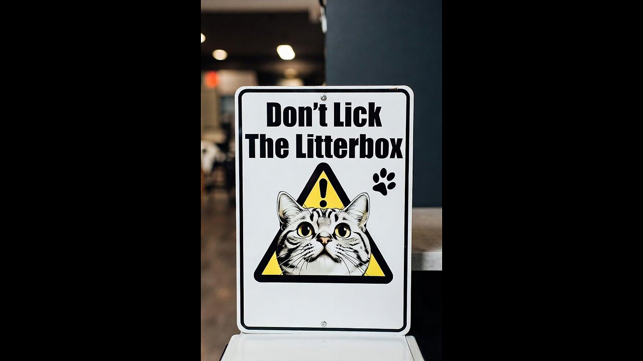 Don't Lick The Litterbox