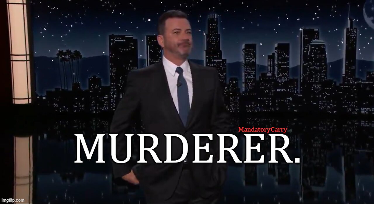 Jimmy KIMMEL Demands Unvaxxed Be Killed.