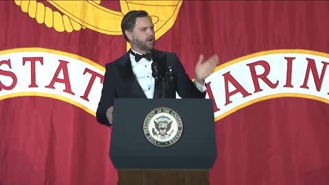 Vice President JD Vance at the Marine Corps ball
