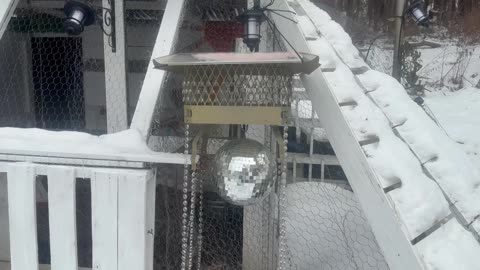 New Art: Van Allen Belt, Mirror Ball Sun Chandelier