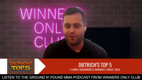 Dietrich's Power Rankings Going Into Week 4