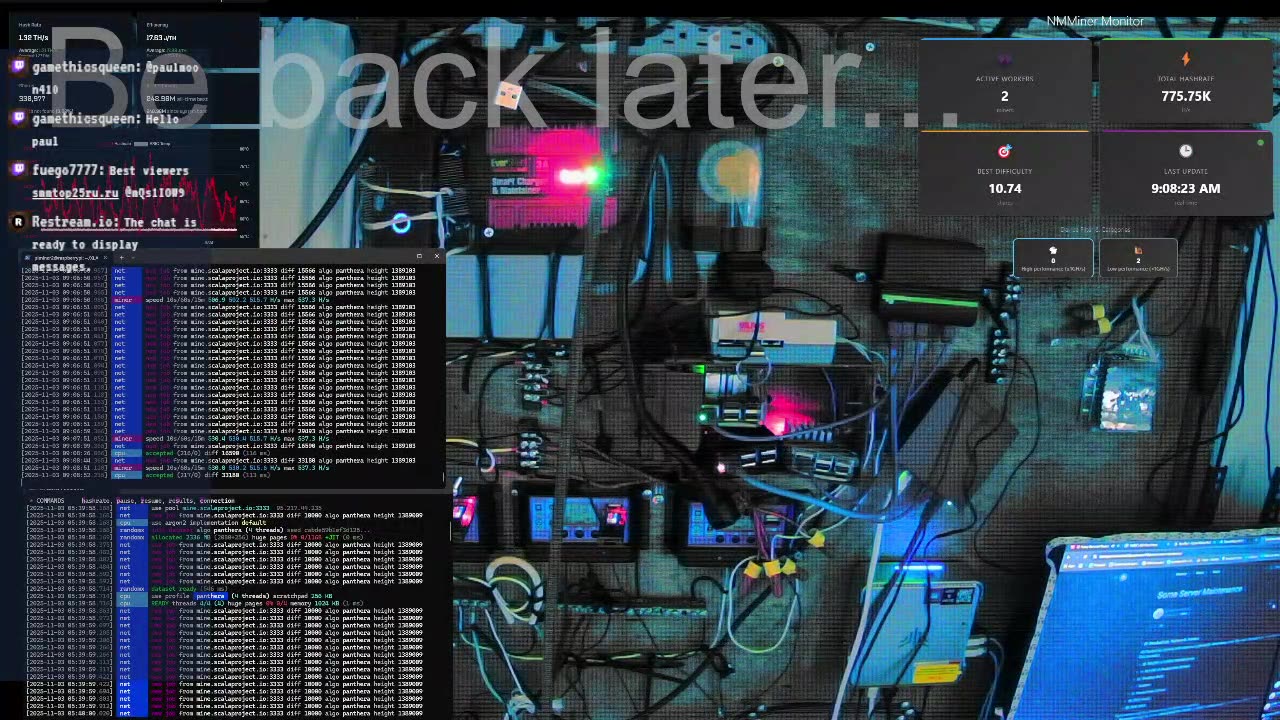 Cleaning up today...