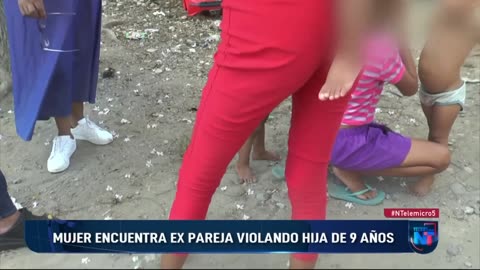 Mujer encuentra expareja con su hija de 9 años