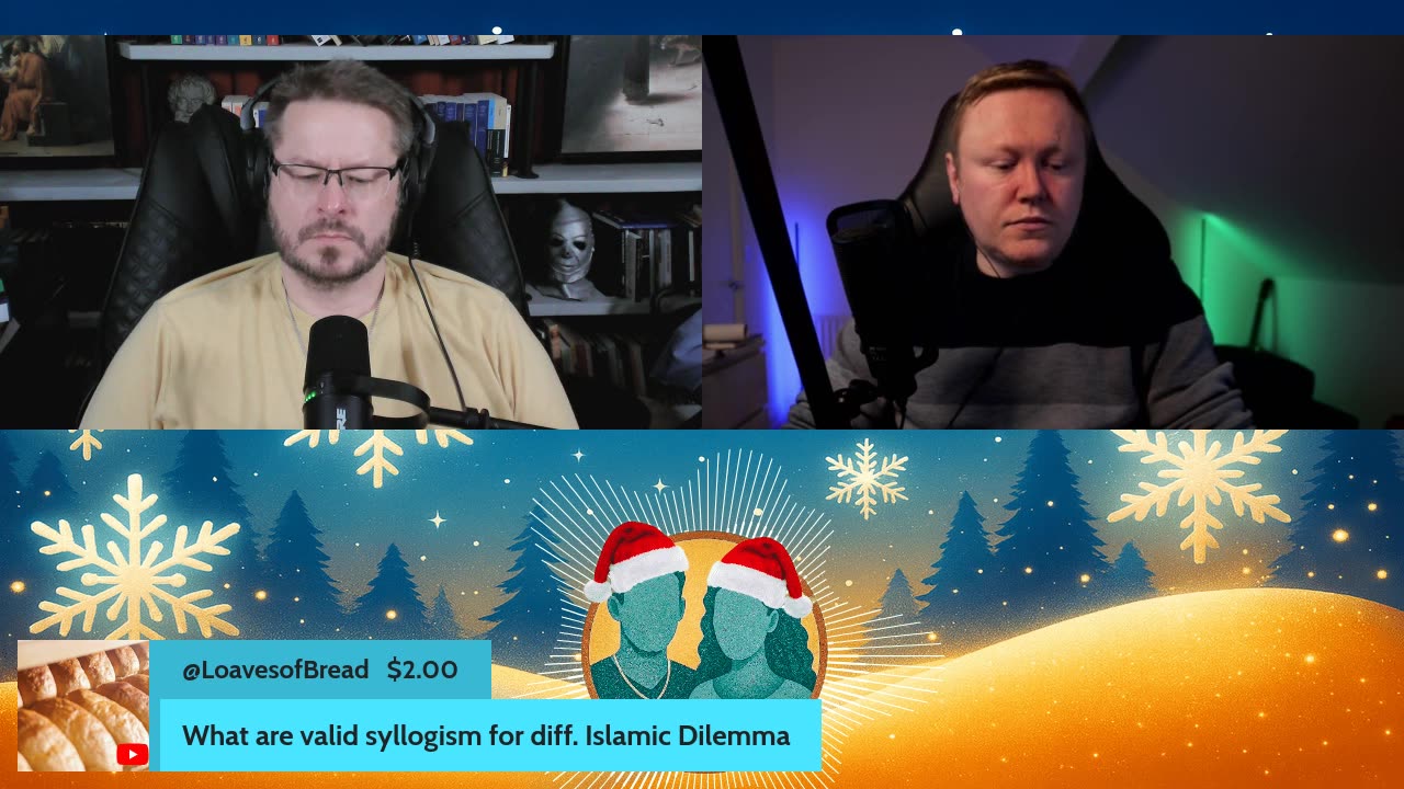 Call-in David & Chris SC - Islamic Dilemma