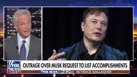 Fox News’ Trace Gallagher calls out liberal media for “imploding” over Elon Musk’s email to federal employees