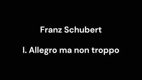 I. Allegro ma non troppo