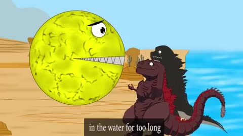 Godzilla: Evolution of Shin Godzilla cartoon | Godzilla Funny Cartoons