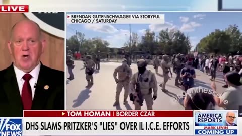 Tom Homan just ended Governor Pritzker’s and Mayor Johnson’s career. WOW
