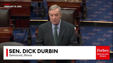 Dick Durbin has a meltdown over AG Pam Bondi’s confirmation lol